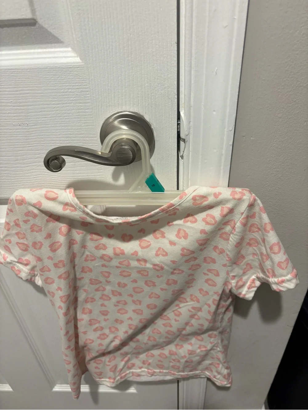 Hello Kitty Pink and White 'LOVE' Graphic Tee